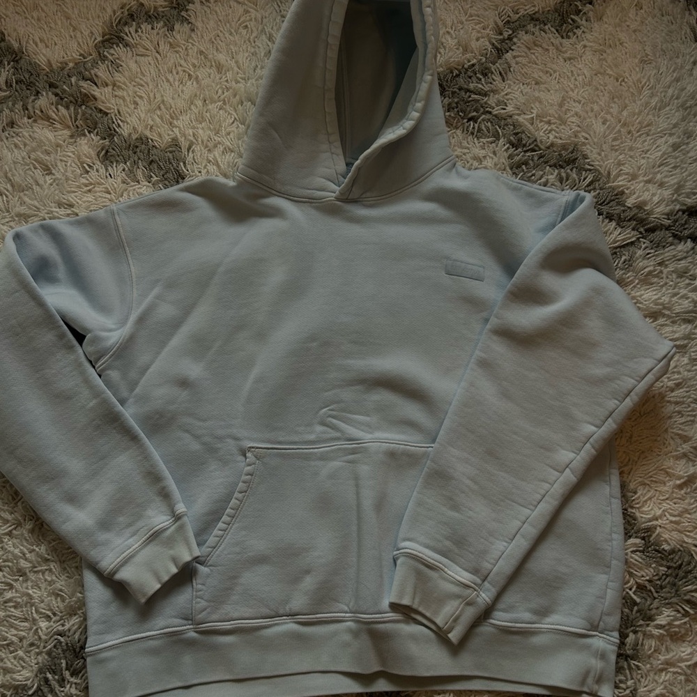 (FULL SET) SET Active Light Blue sweat suit (hoodie+sweats)